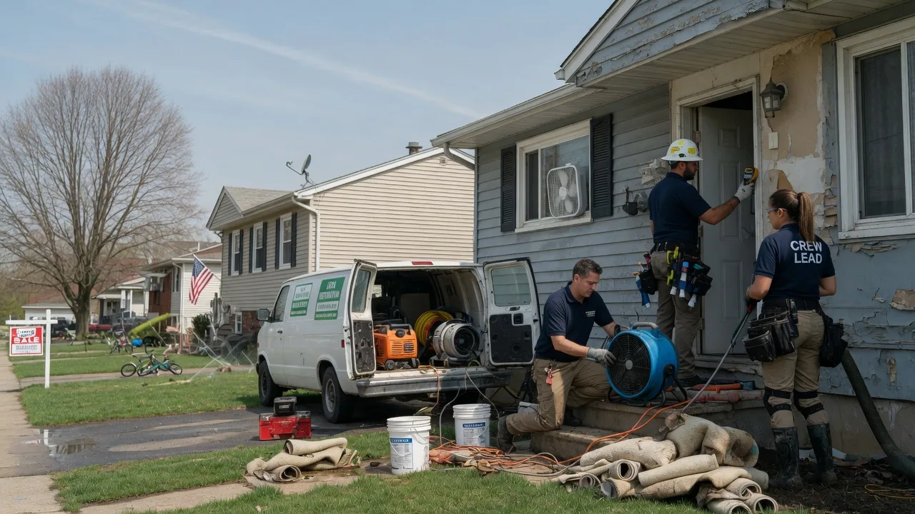 Flood Cleanup in Melrose, WI near me