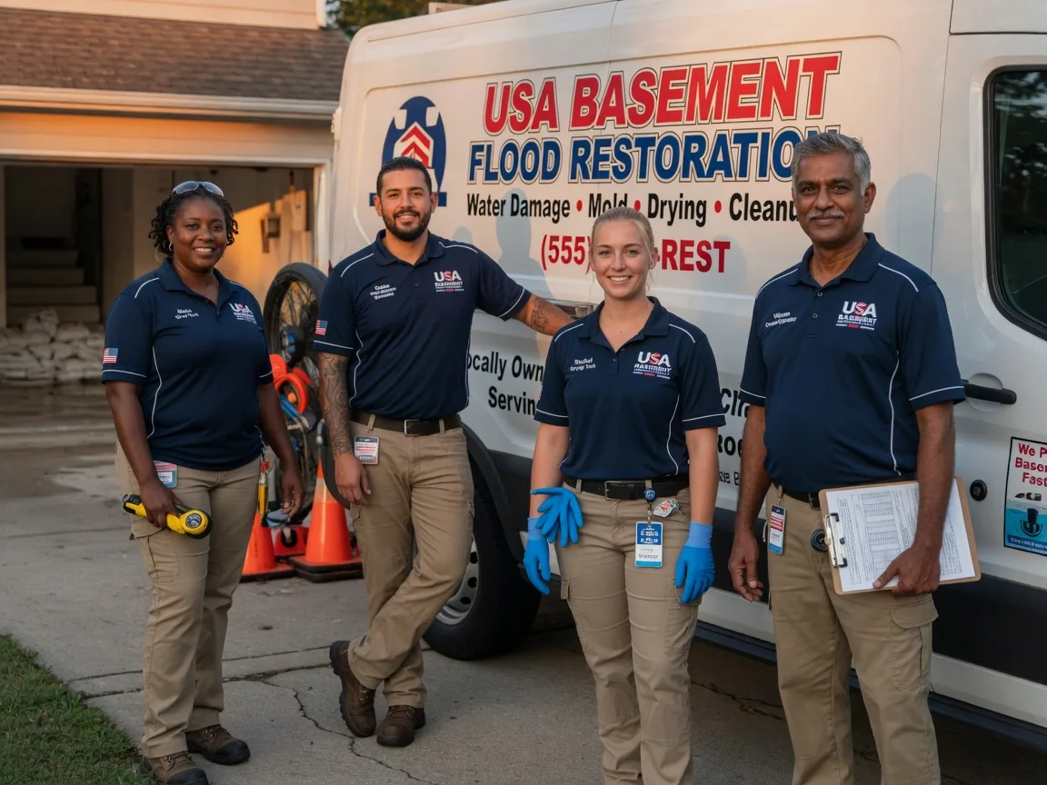 Basement Flood Cleanup company in Melrose, WI